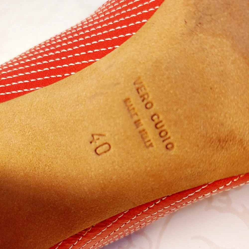 Elegant Red Peep-Toe Heels - Picture 6 of 7